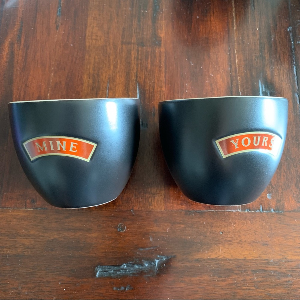 Set of two Baileys’ Irish cream liqueur cups